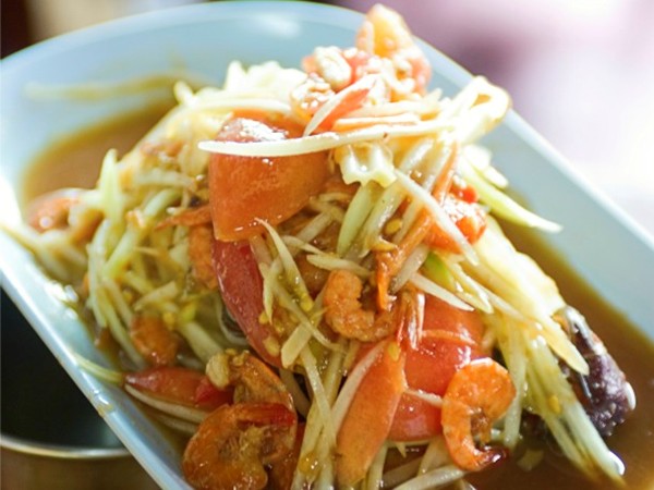 Bangkok Street Food's green papaya salad (Cook the Book)