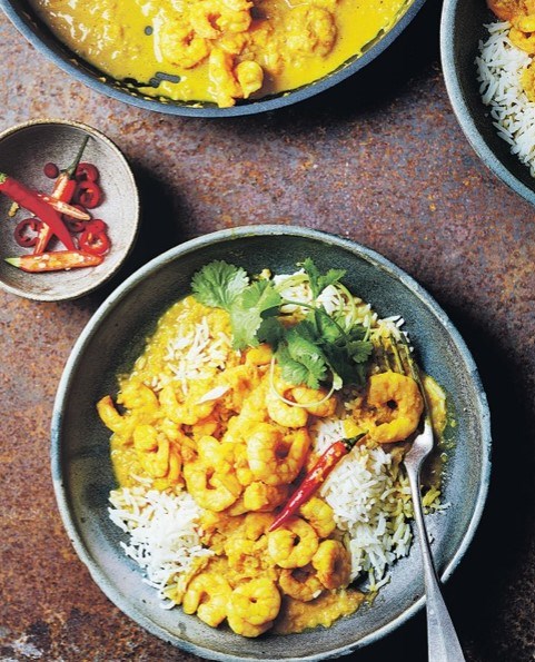 Bangladeshi prawn & coconut curry (Chingri malaikari)