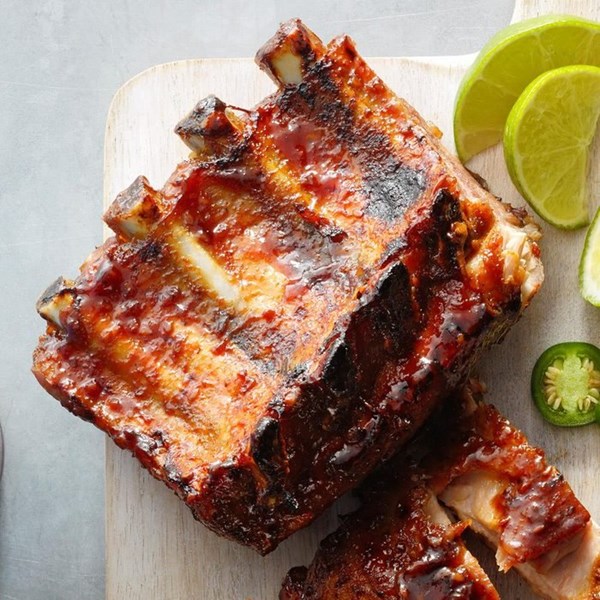 Banh mi baby back ribs
