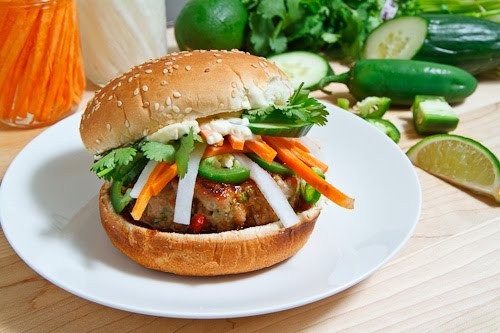 Banh mi burgers
