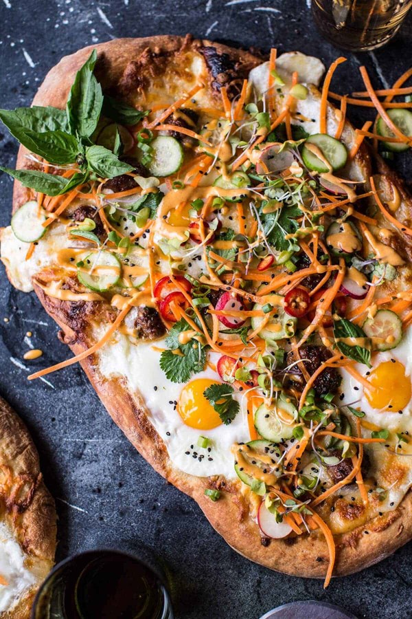 Banh mi pizza