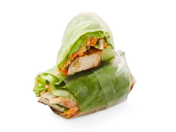 Banh mi-style summer rolls 