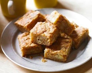 Banoffee blondies