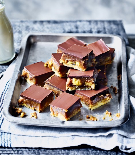Banoffee millionaire's shortbread