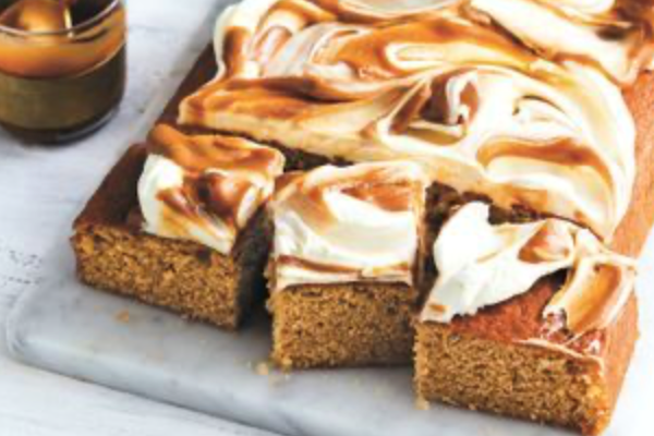 Banoffee sheet cake