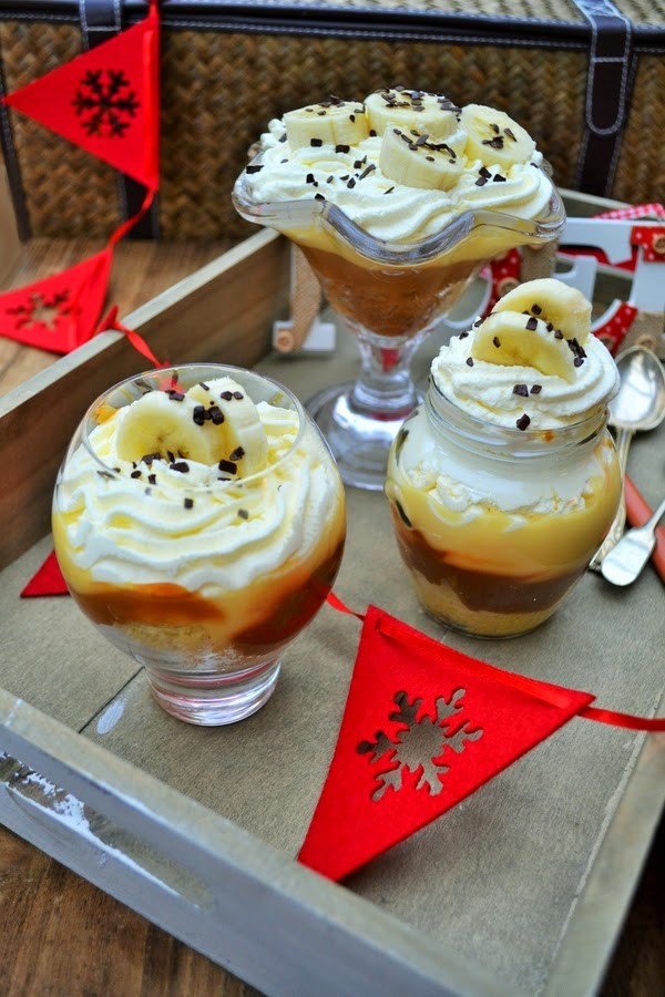 Banoffee trifle