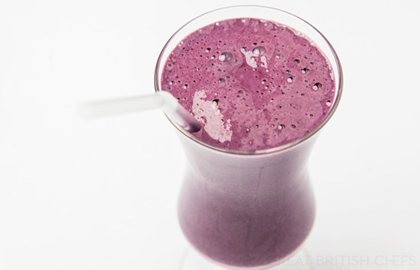 Baobab blueberry smoothie