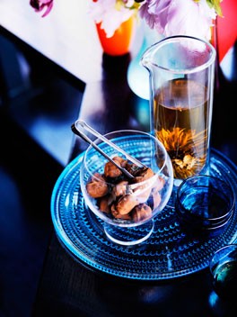 Bar H: Green tea chocolate truffles