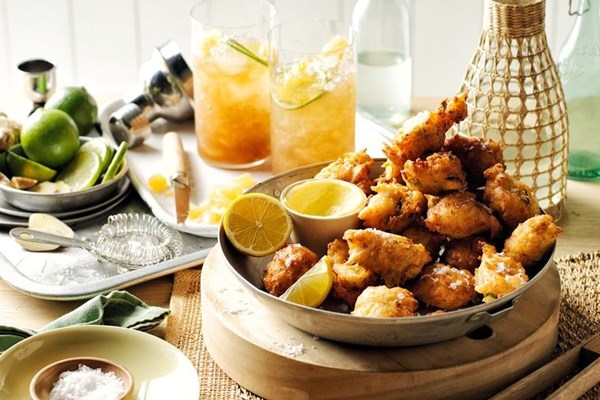 Barbados fish cakes