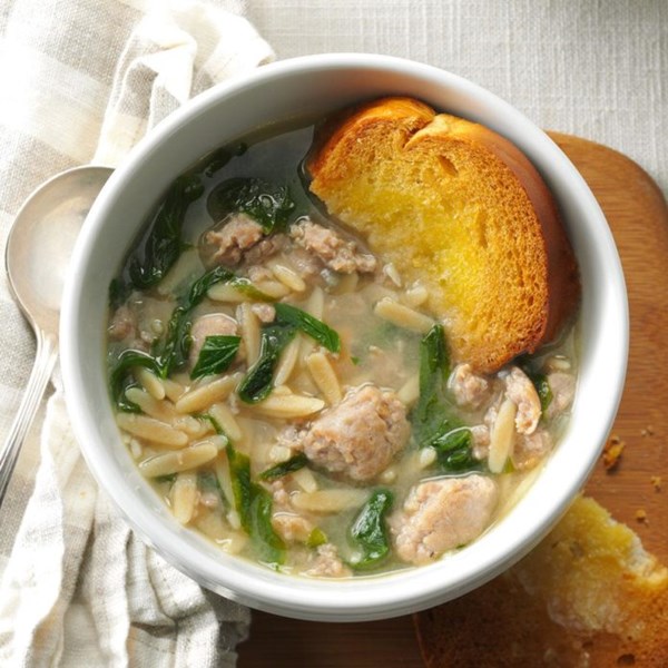 Barbara's Italian wedding soup