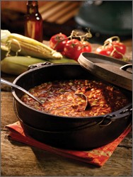 Barbecue chicken soup