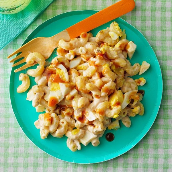 Barbecue macaroni salad