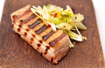 Barbecue pork belly 