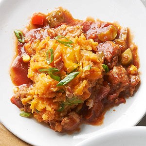 Barbecue shepherd's pie