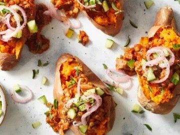 Barbecue stuffed sweets