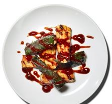 Barbecue zucchini