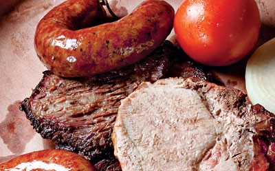 Barbecued beef brisket