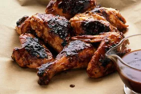Barbecued chicken