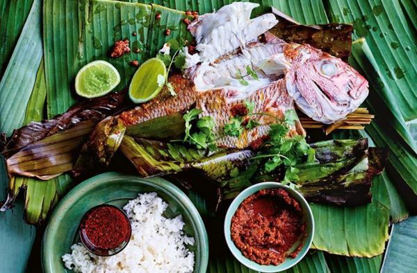 Barbecued fish (Ikan bakar)