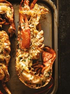 Barbecued lobster