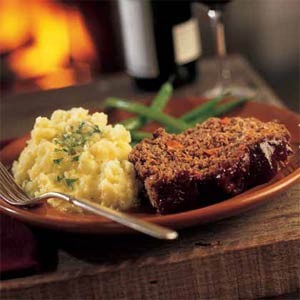 "Barbecued" meat loaf