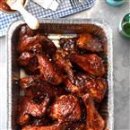 Barbecued picnic chicken