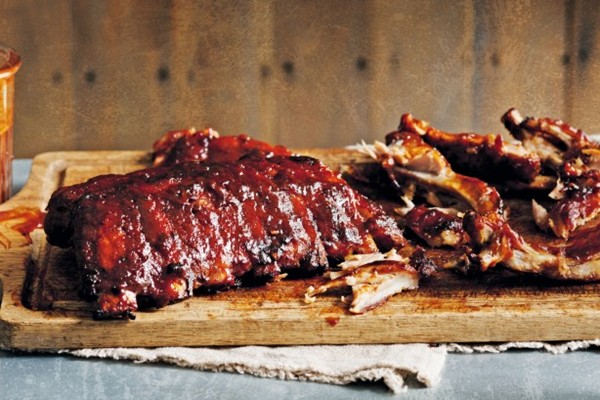 Barbecued pork ribs