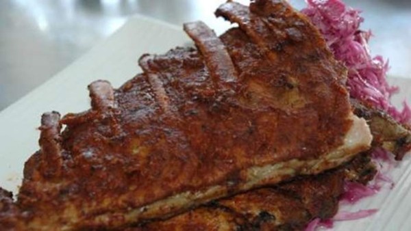 Barbecued ribs