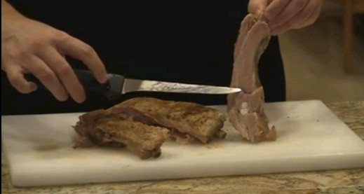 Barbecued spareribs