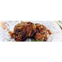 Barbecued spicy chicken 