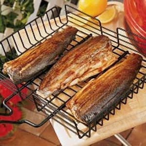 Barbecued trout