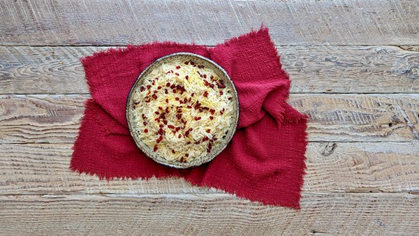 Barberry rice (Zereshk polo)