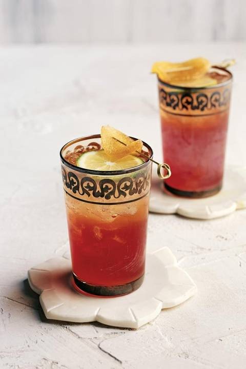 Barkha's mango-pomegranate cocktail
