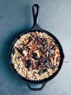 Barley & mushroom grød
