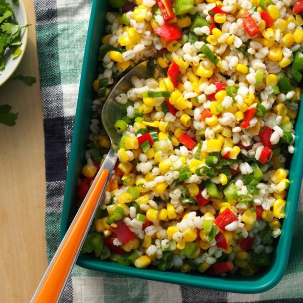 Barley corn salad