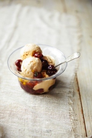 Barley ice cream