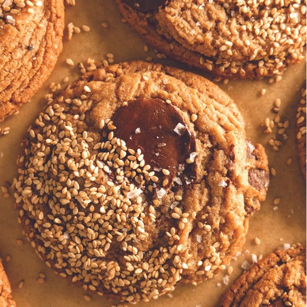 Barley miso chocolate chunk cookies