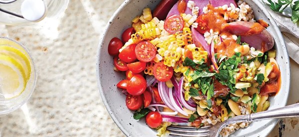 Barley picnic salad