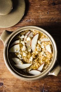 Barley, risotto-ed