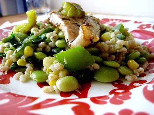Barley "succotash"