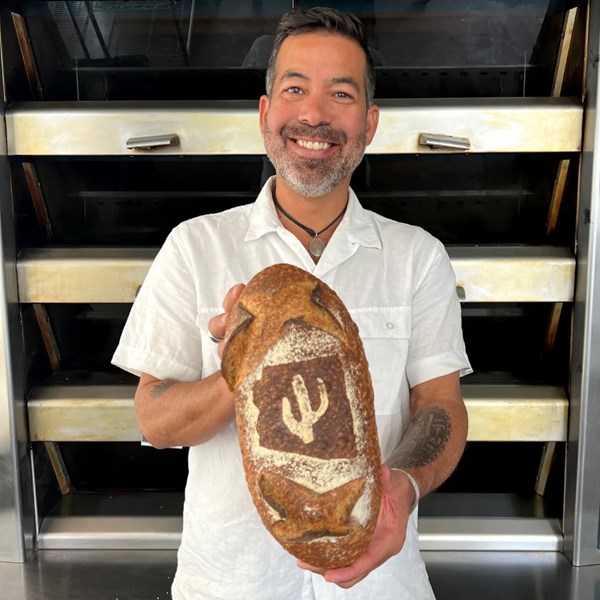 Barrio Grains signature sourdough bread [Don Guerra, Barrio Bread]