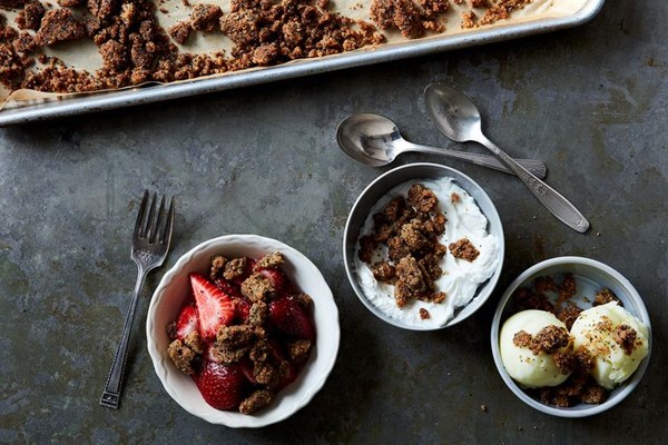 Base recipe for any kind of sweet streusel