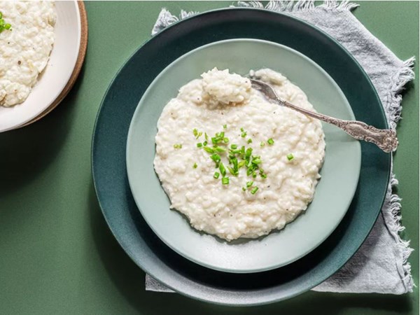 Basic almost-no-stir risotto 