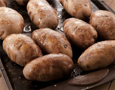 Basic baked potatoes