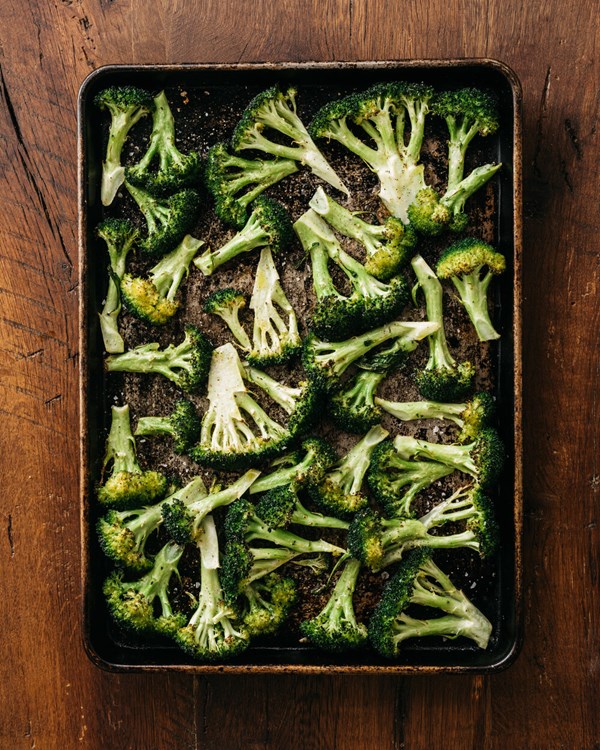 Basic blasted broccoli