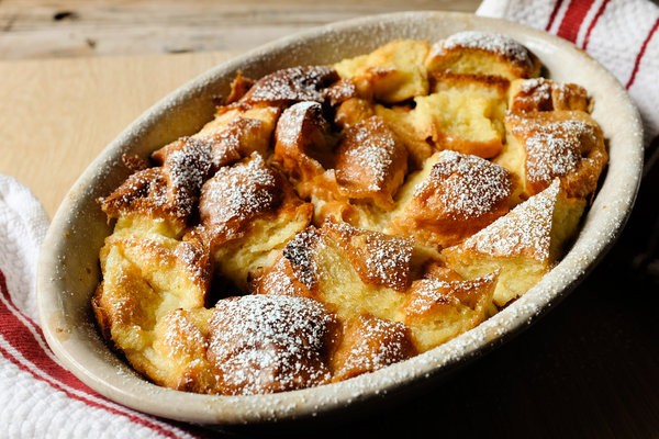 Basic bread pudding