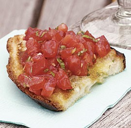 Basic bruschetta