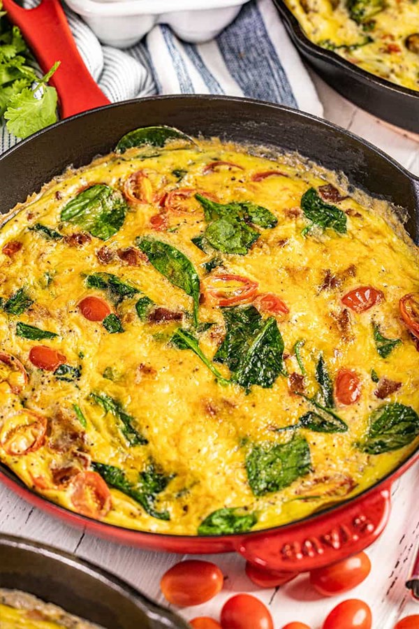 Basic cheese frittata