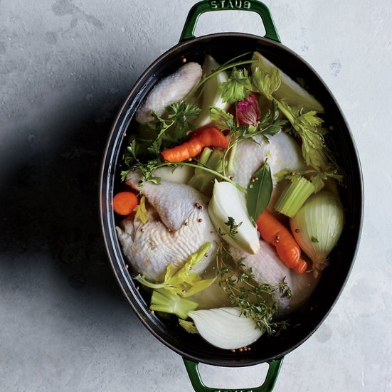 Basic chicken stock