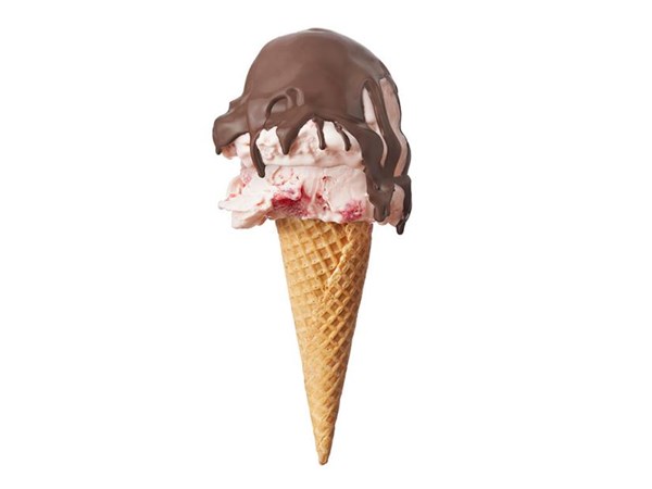 Basic chocolate shell topping